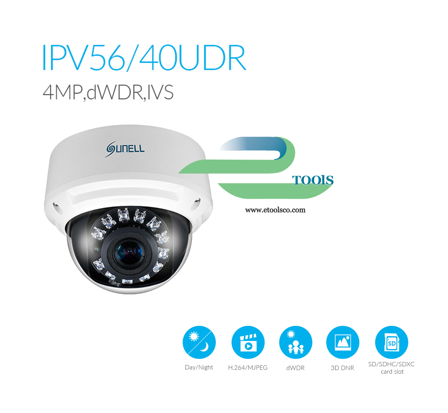 دوربین مداربسته شبکه سانل SN IPV56/40UDRV